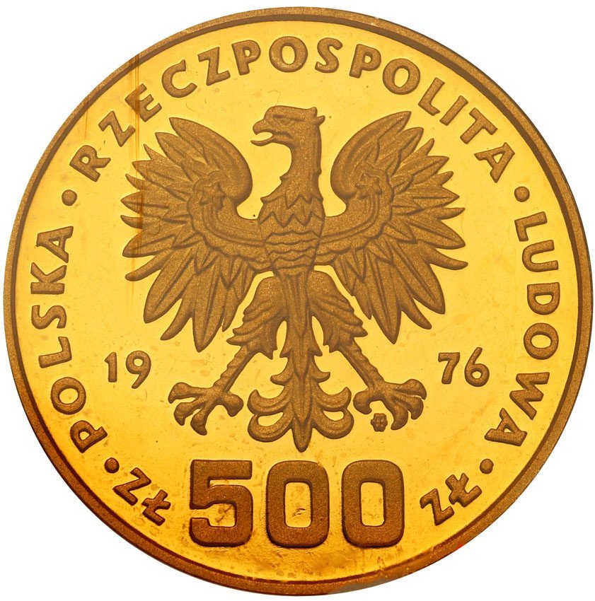 PRL. 500 złotych 1976 Tadeusz Kościuszko